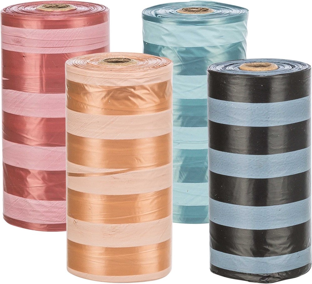 Trixie Kotbeutel 4 Rollen x 20 Stück, gestreift