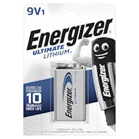 Energizer Batteri Ultimate Lithium 9V 1-pak