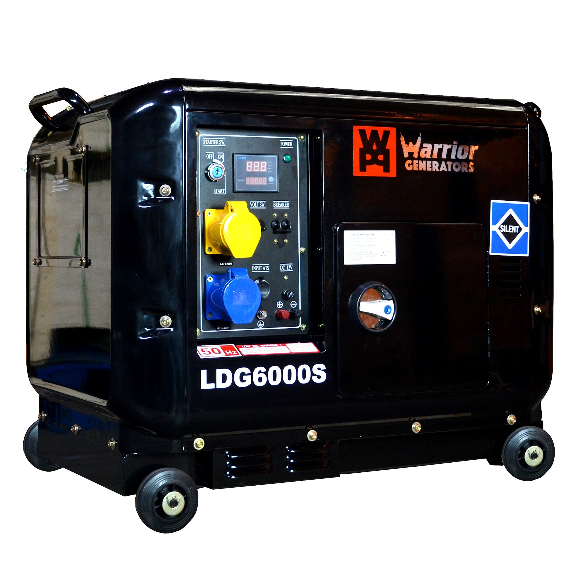 Warrior 5000W tystgående Dieselelverk