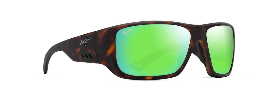 Maui Jim Keha Matte Dark Havana/Mauigreen Solglasögon
