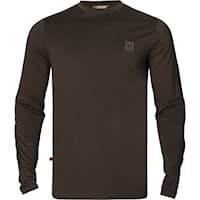 Härkila Base All Season L/S Underställströja Herr Shadow Brown