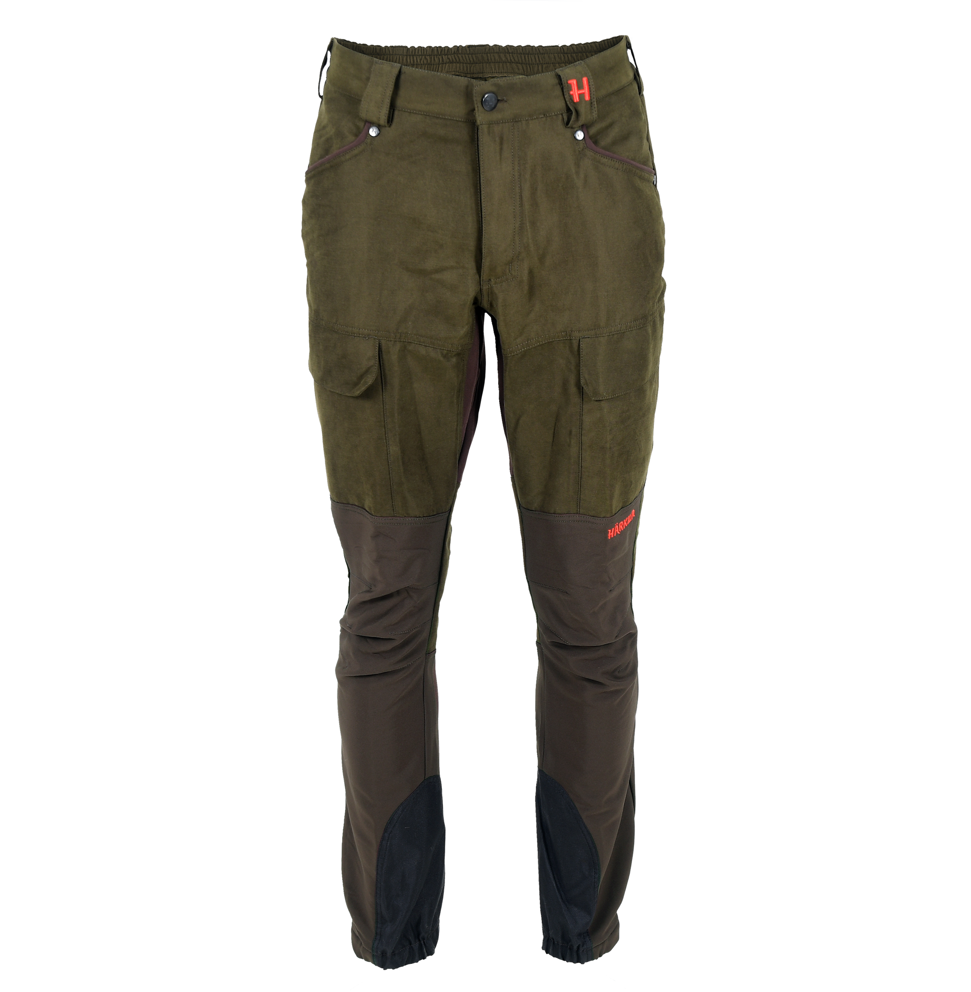 Härkila Padjelanta byxor Willow green/Shadow brown herr