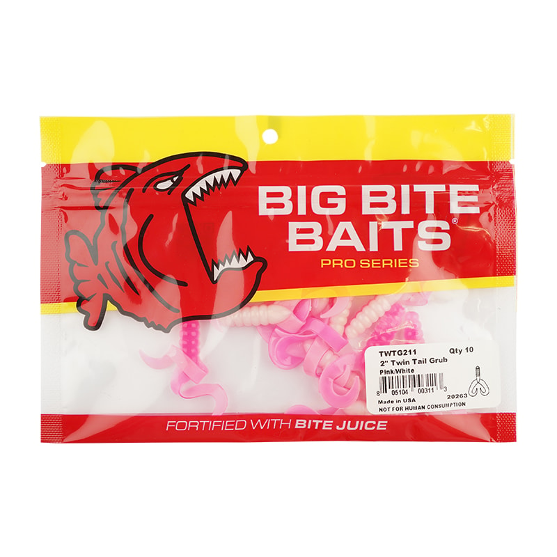 Big Bite Baits Twin Tail Grub