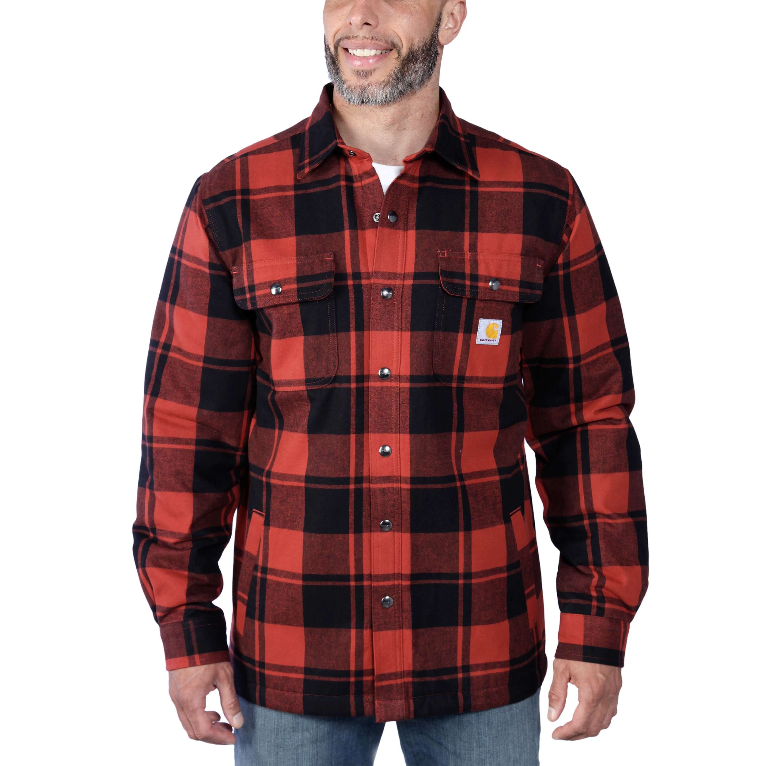 Hylte Hunting Carhartt Hemdjacke Herren Carhartt Lined Flannel