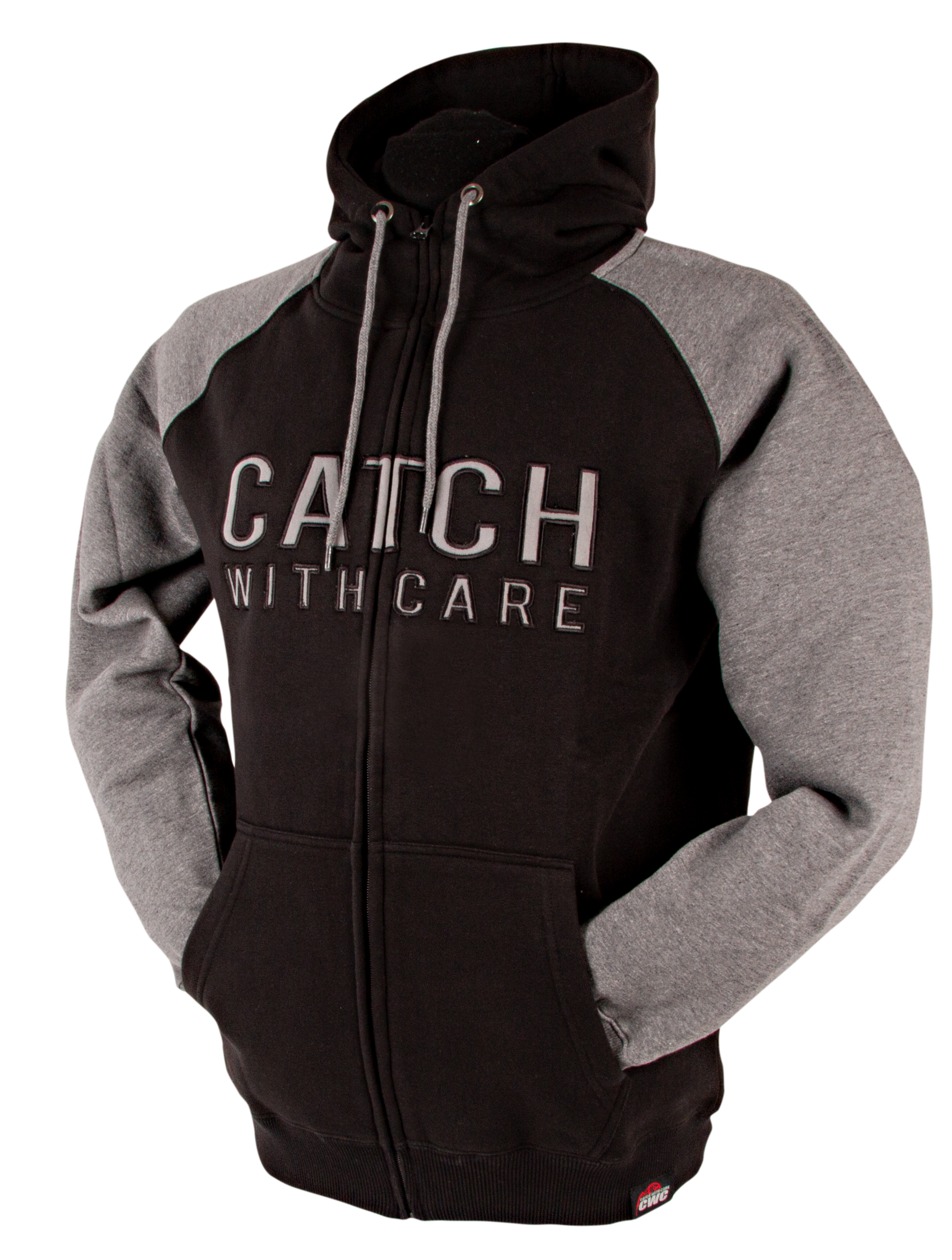 CWC Hoodie ZIP Black/Grey