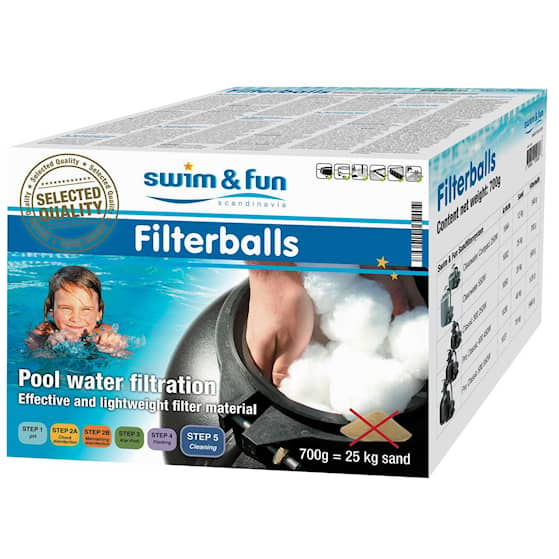 Swim & Fun Filterballs 700 gram