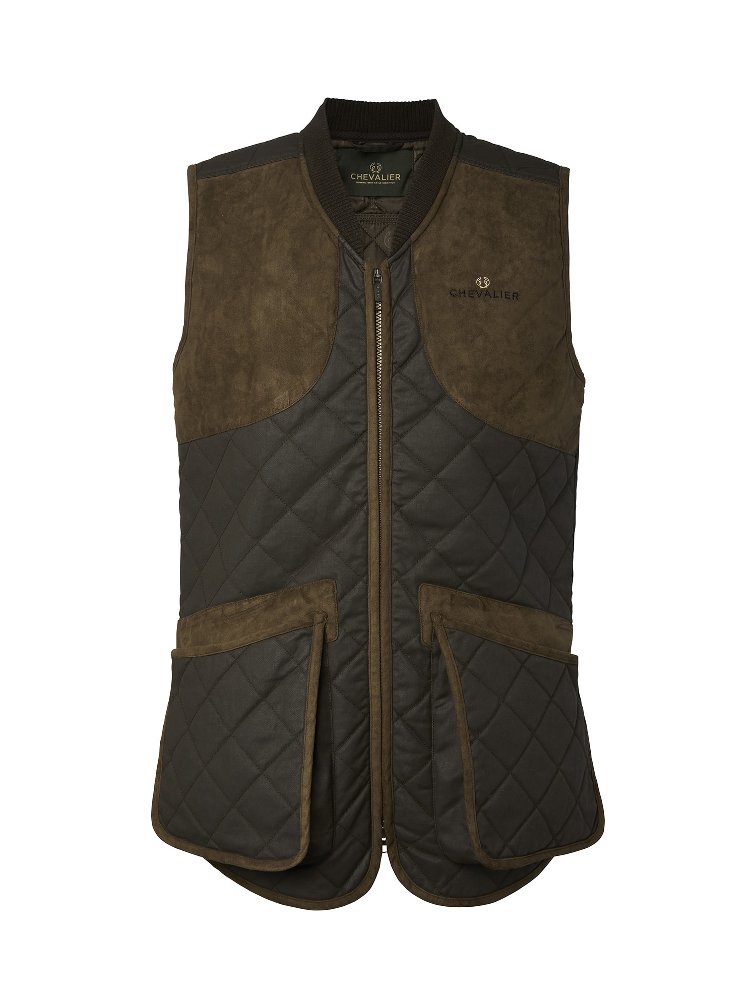 Chevalier Vintage Jagtvest Herre Brun