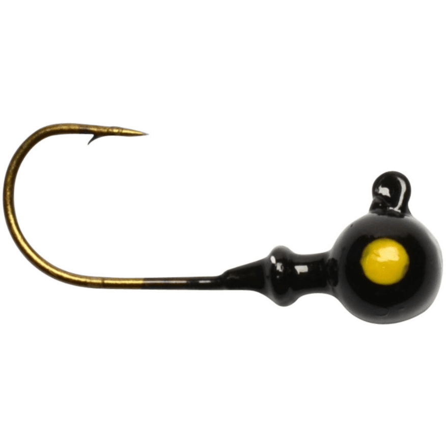 Darts Curly Head Svart 7 g #1/0 3-pack