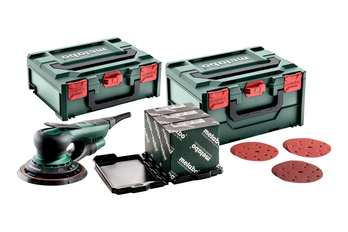 Metabo Excenterslip SXE 150-2.5 BL Set