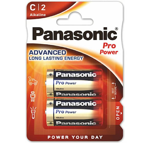 Panasonic Alkaliset Paristot Pro Power C2