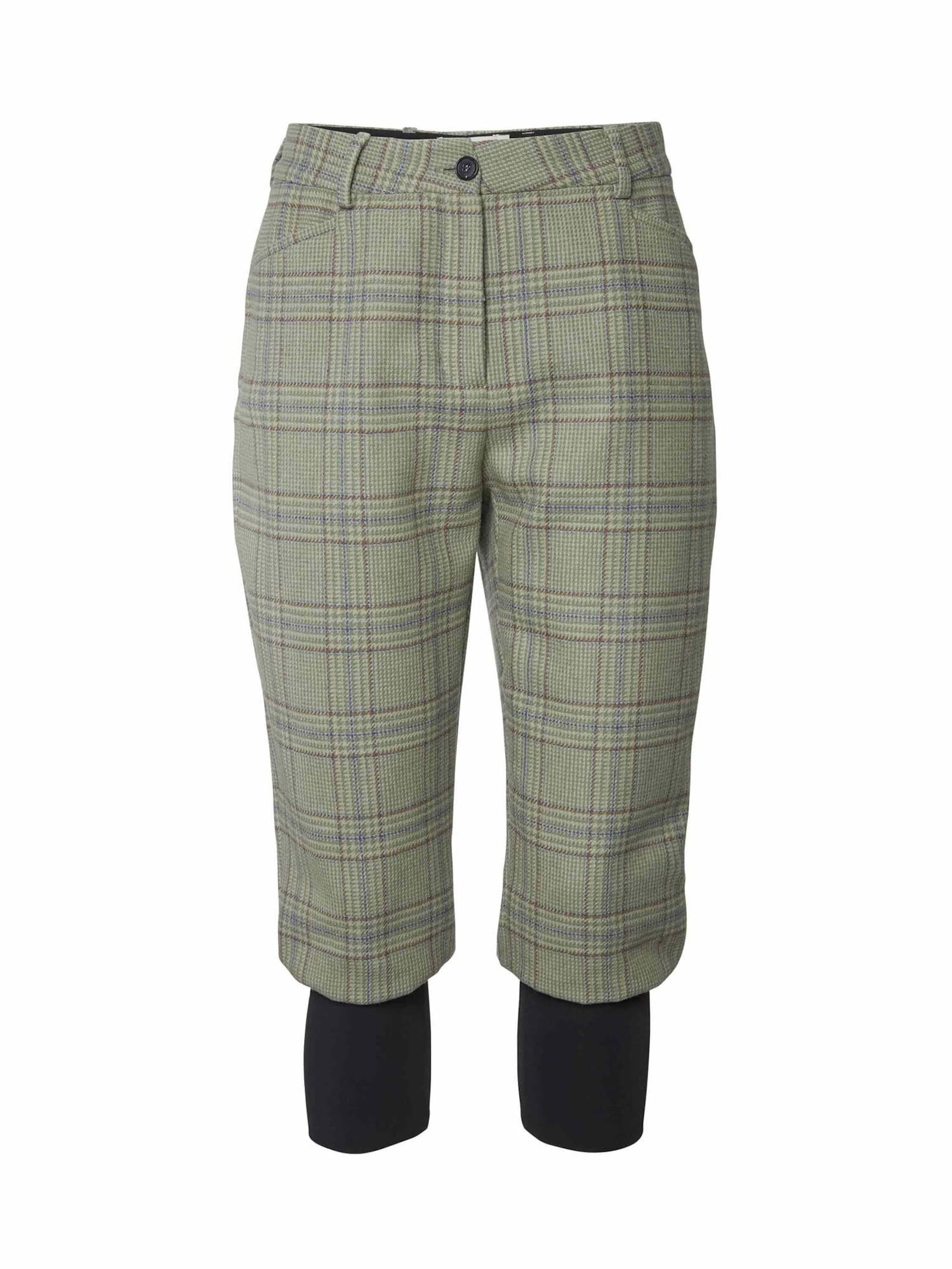 Chevalier Advie Tweed Breeks Women Willow Green Checked 40W