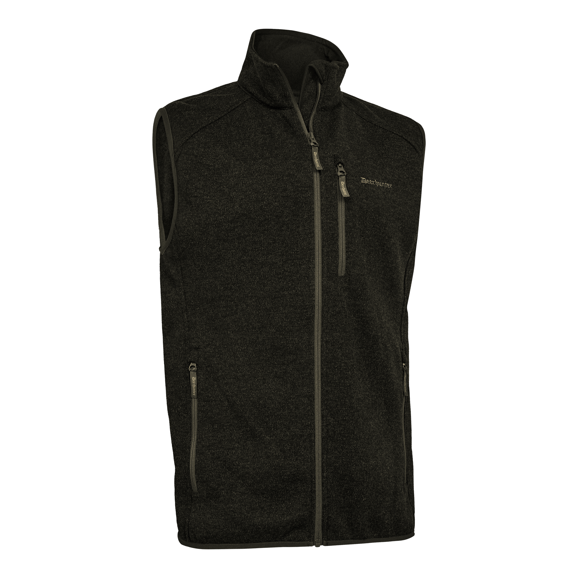 Deerhunter Moor Knitted Waistcoat Timber