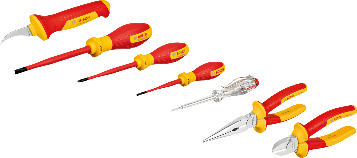 Bosch Handverktygssats Elektriker 7 Delar