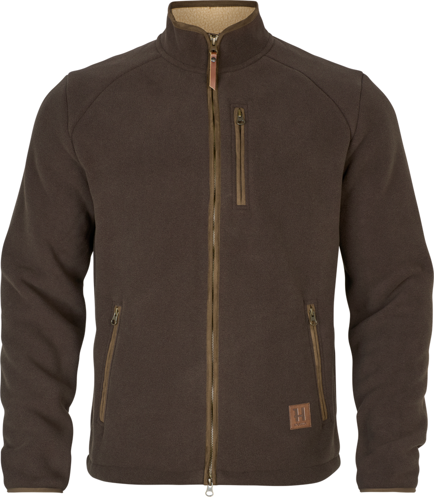 Härkila Sandhem Sherpa fleecejakke Herre Demitasse brown 3XL -
