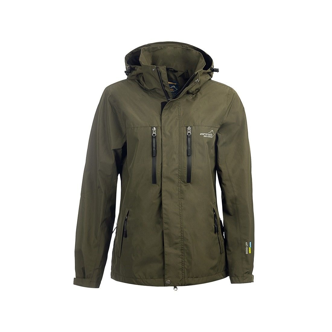 Arrak Outdoor Rain Jacket Naisten Olive