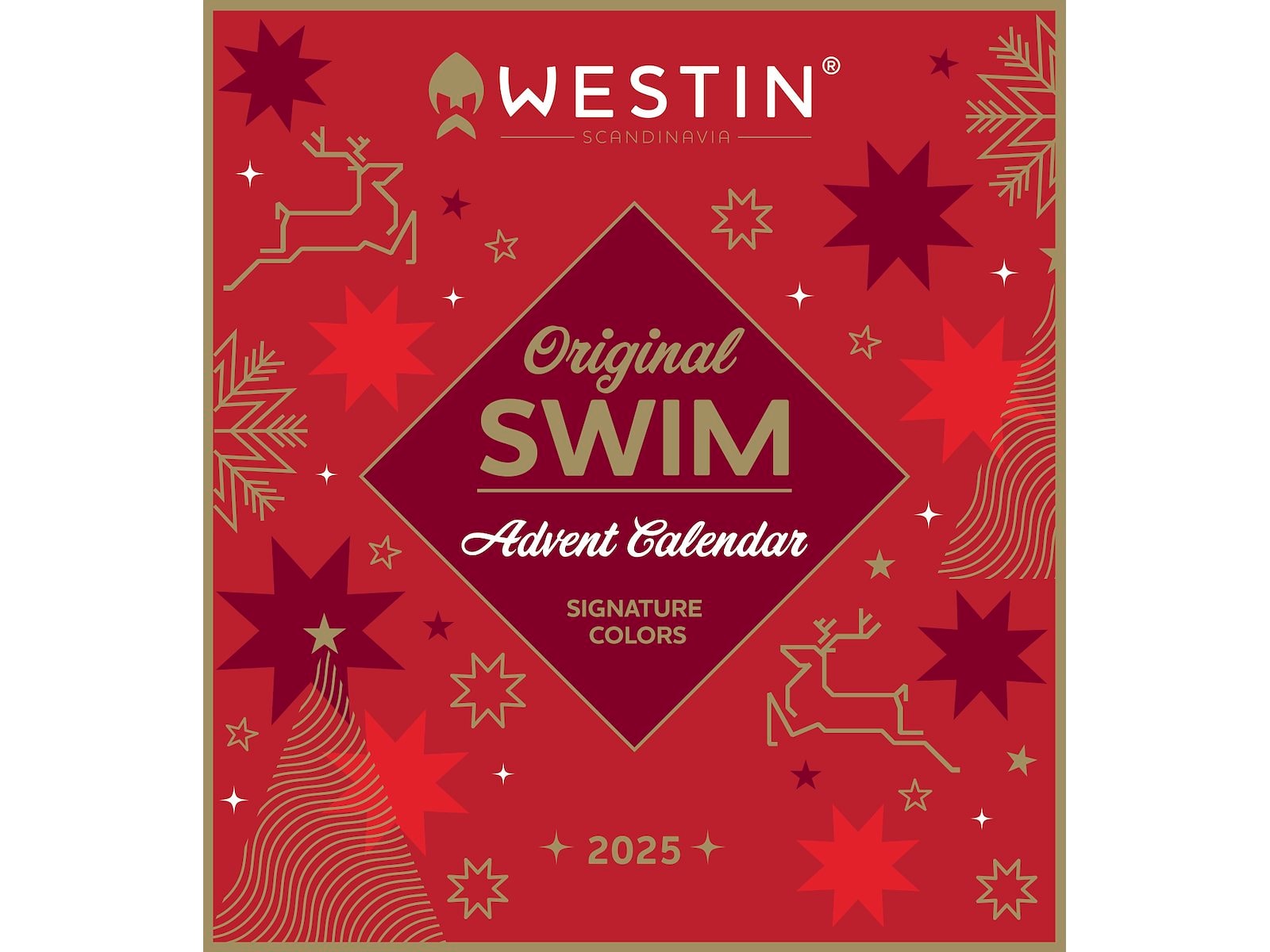 Westin 2025 Adventskalender Original Swim - 24 luckor
