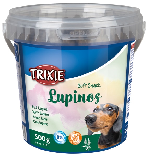 Soft Snack Lupinos Glutenfri, 500g Plasthink