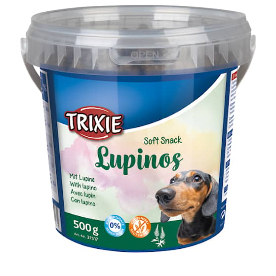 Soft Snack Lupinos Glutenfri, 500 g Plastspand