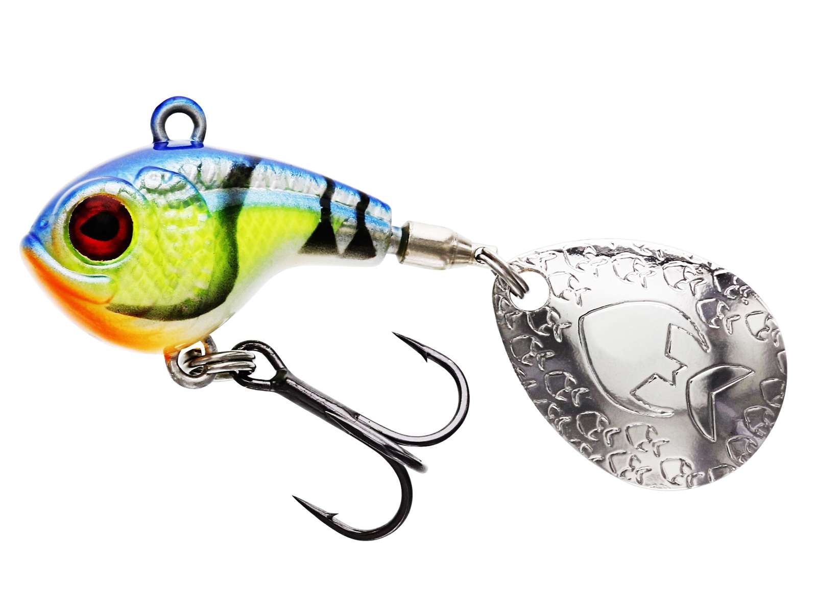 Westin DropBite Spin Tail Jig 3,4cm 17g Chart. Blue Craw -