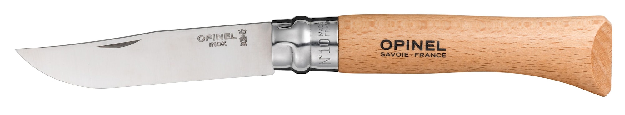Opinel Classic Edelstahl Nr. 8 Buchenholz 8,5 cm