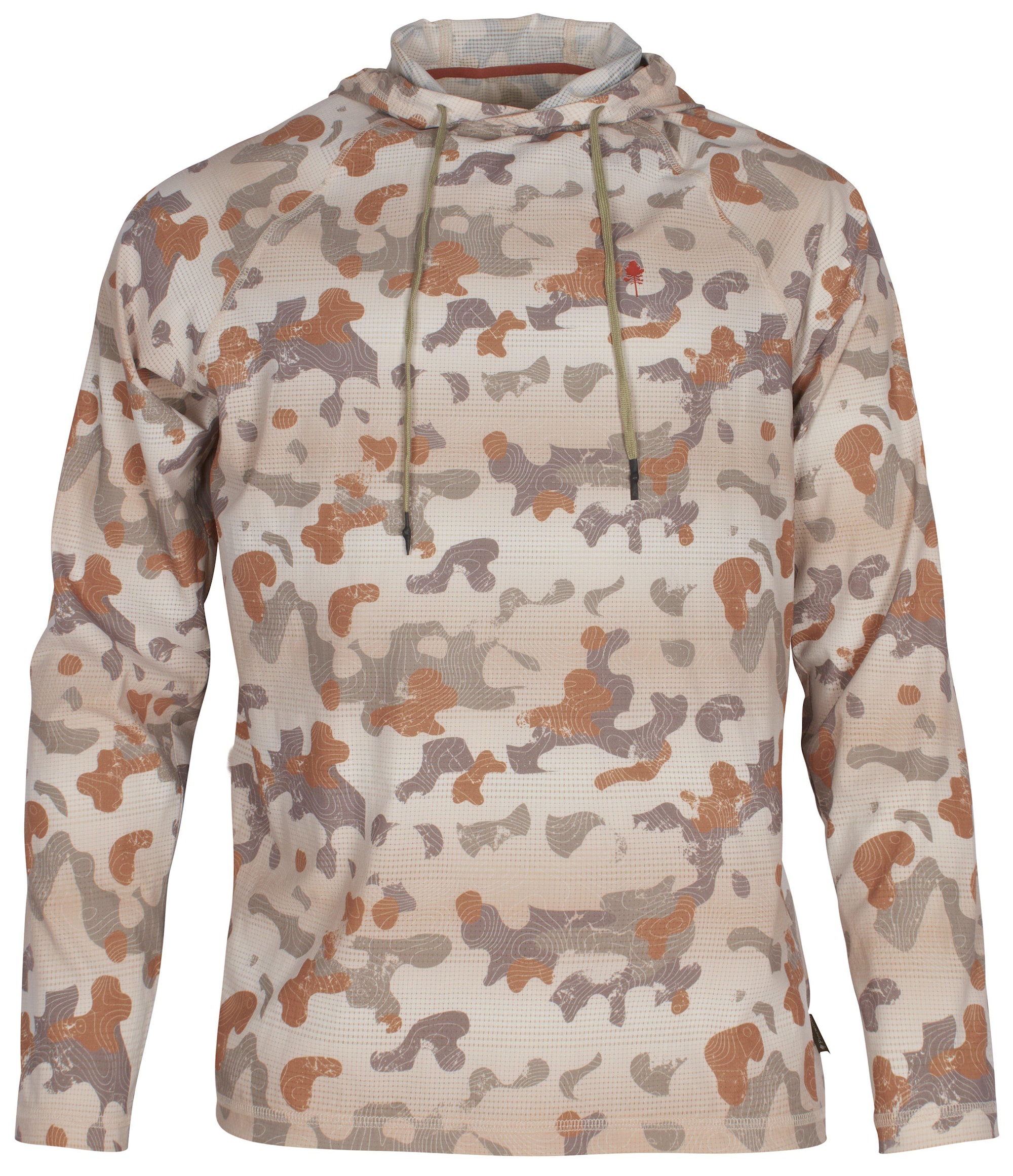 Pinewood Air Vent Hoodie Herr Beige Camou