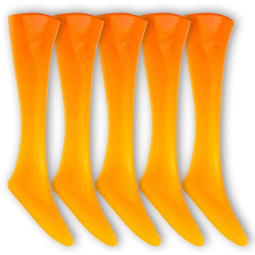 Headbanger Shad 11 cm Replacement Tails Orange 5-pack