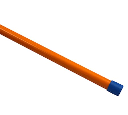 Keba Rågångsstolpe Orange/Blå knopp 1,5 m