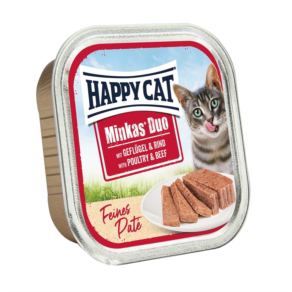HC Minkas Duo Paté fågel & oxkött, 100 g -