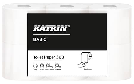 Toalettpapir Basic To 360 6-p