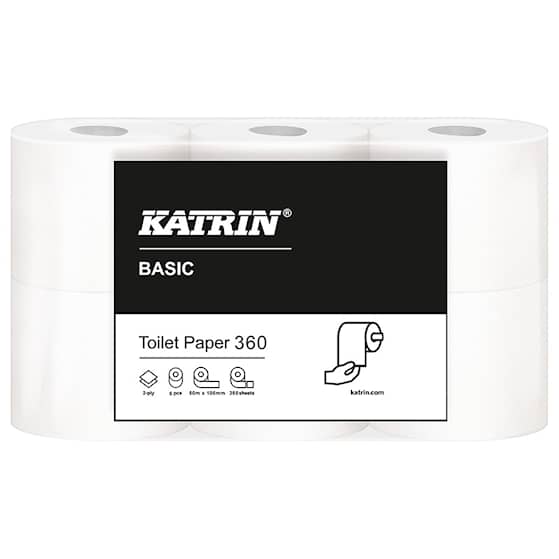Toalettpapper Basic To 360 6-p