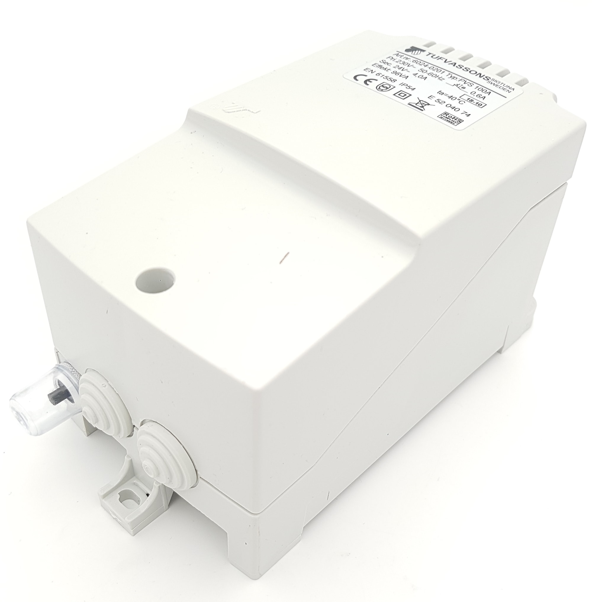 Foga Muuntaja 480VA-24V IP54