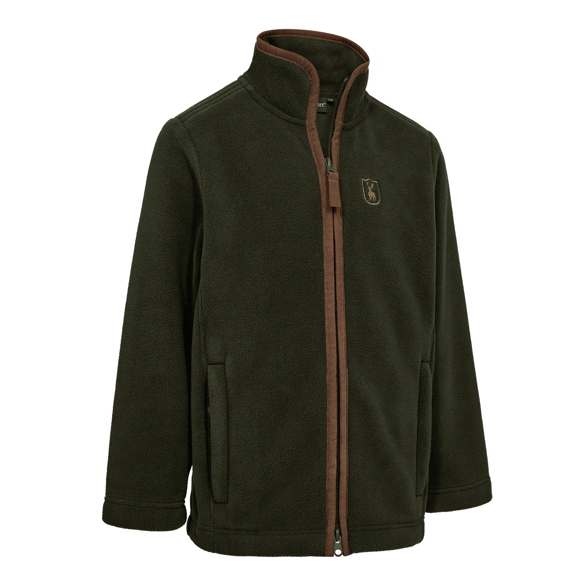 Deerhunter Youth Cumbria Fleece Jacket Forest Ember