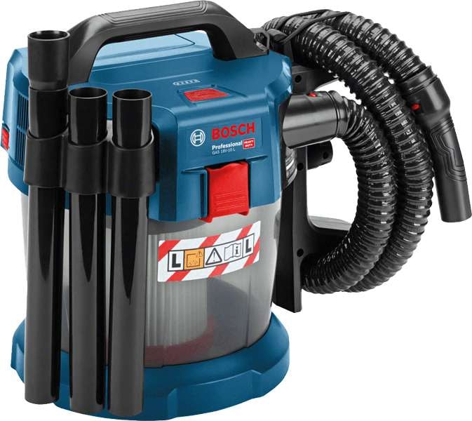 Bosch GAS 18V-10 2X5,0Ah Mit Adapter Staubsauger