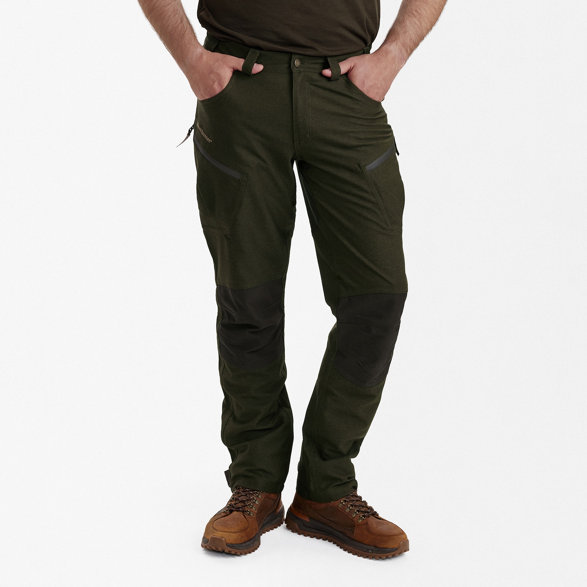 Deerhunter Chasse Pants Men Olive Night melange