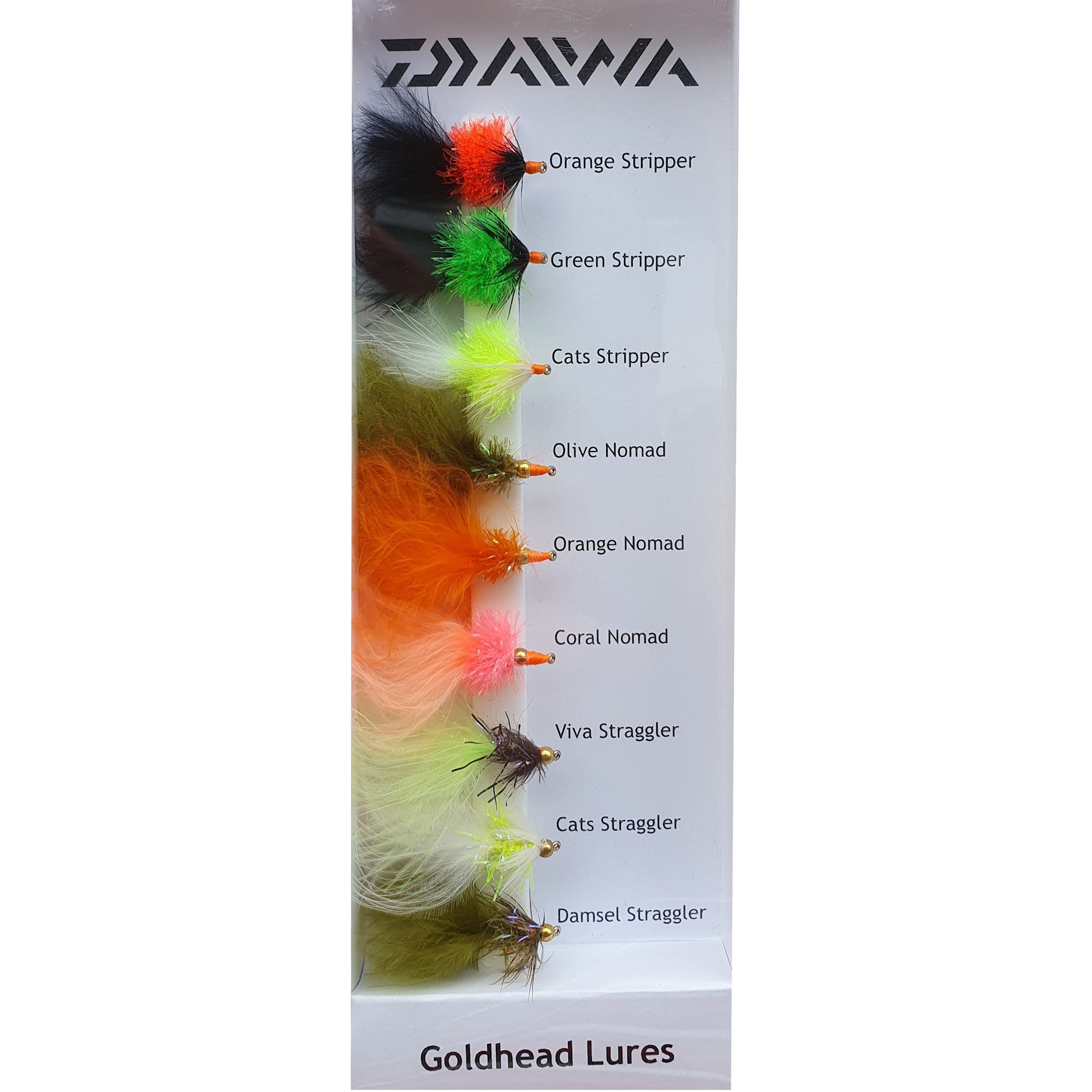 Daiwa Goldhead Flies 9-pack