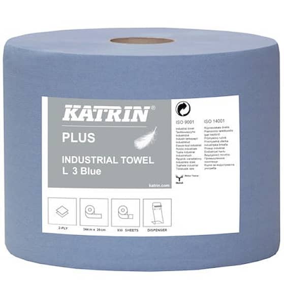 Papiertücher Katrin L Blau 2er-Pack