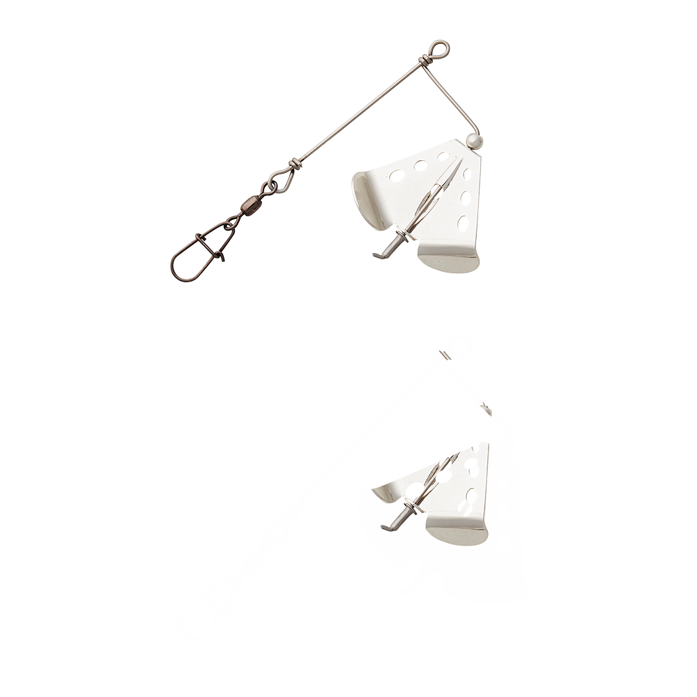 SG Easyon Buzzer Bait Arm Silver 2-pack