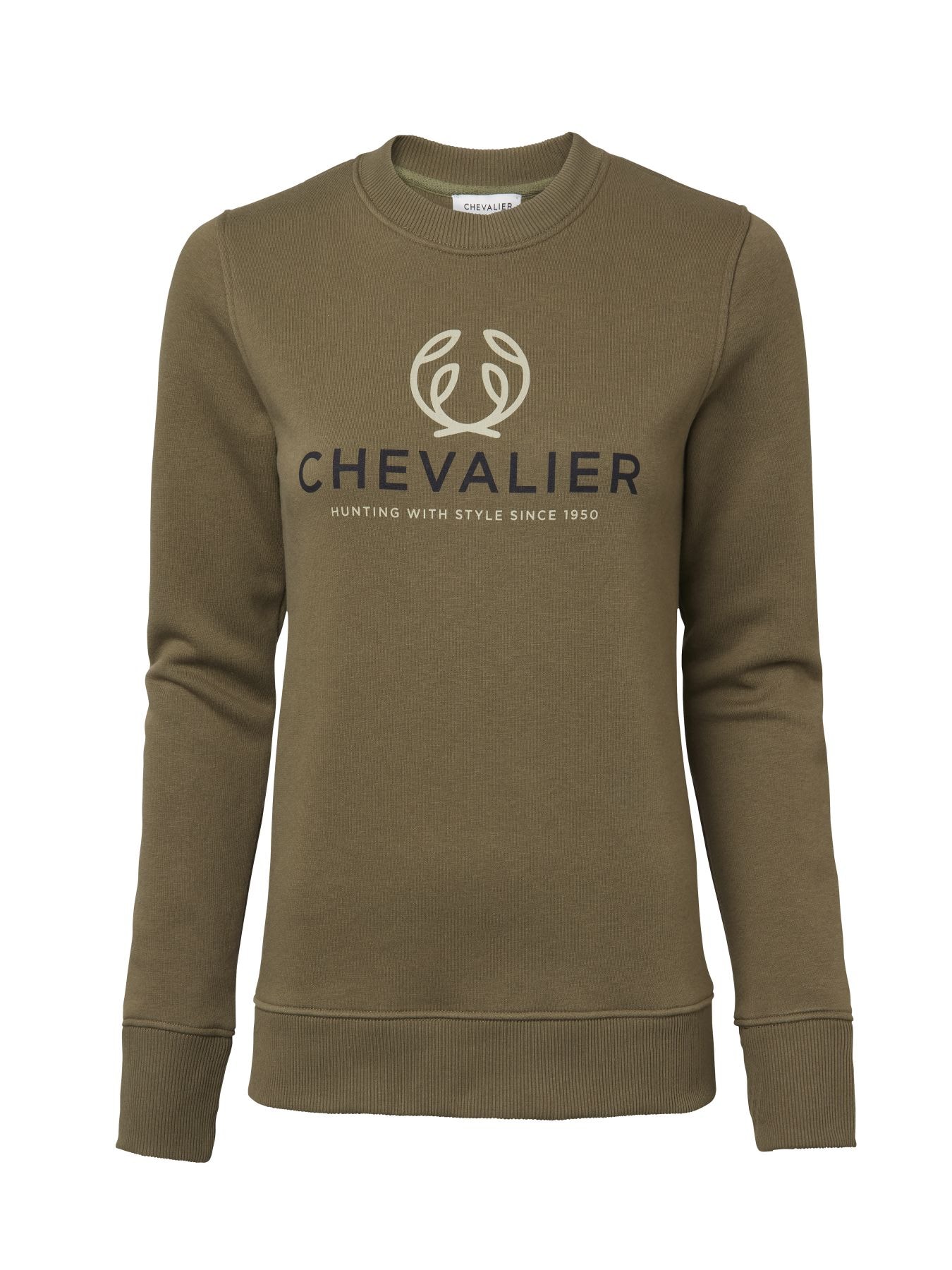 Chevalier Chevalier Logo Sweatshirt Women Primeval Forest 40W -