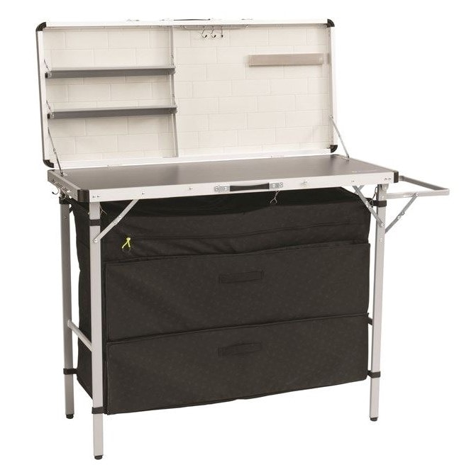 Outwell Magante Matlagningsbord 136 x 54 x 90/140 cm