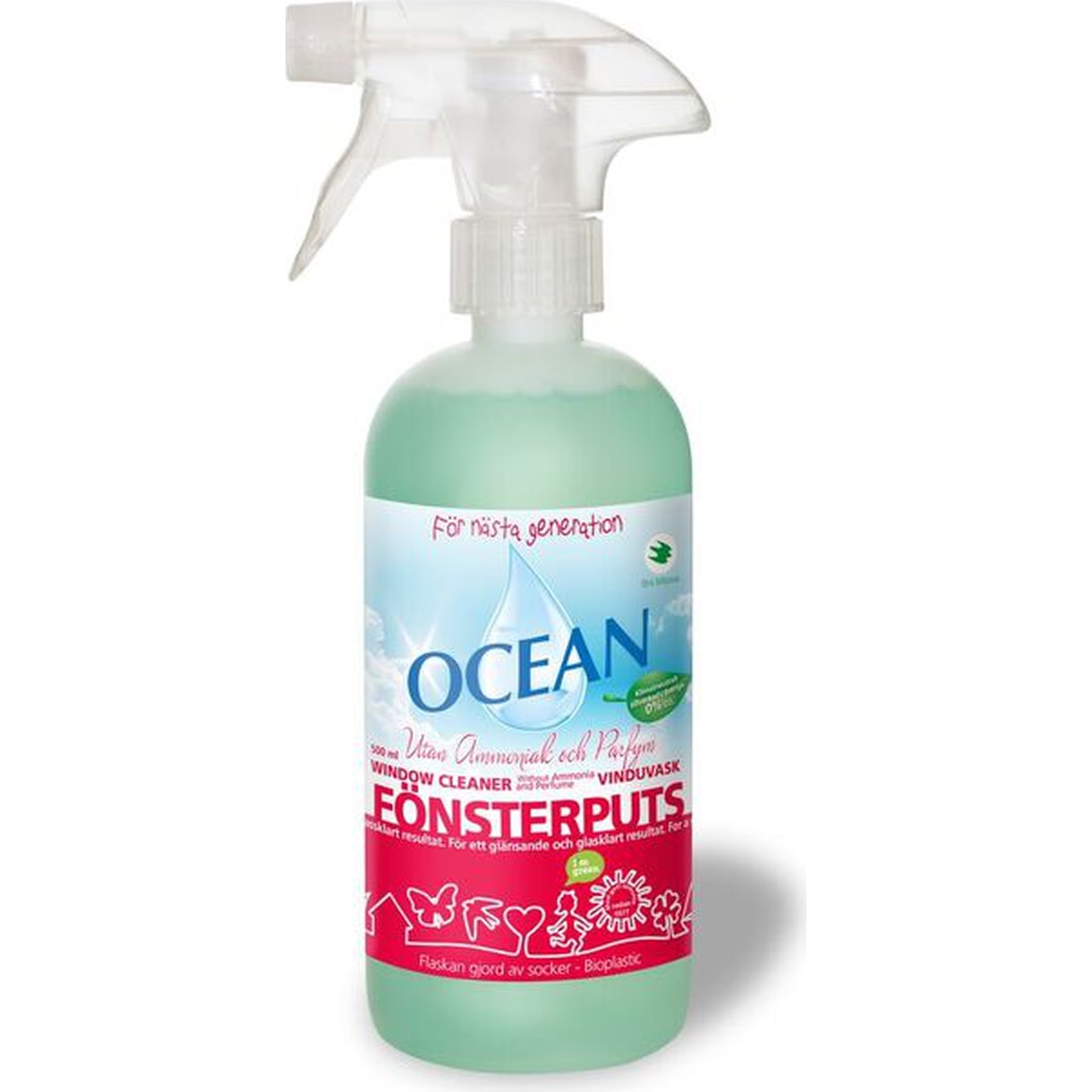 Ikkunanpuhdistusaine Trigger Ocean 500 ml
