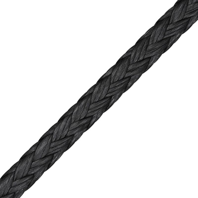 D-Pro Dyneema Svart 5mm, metervara