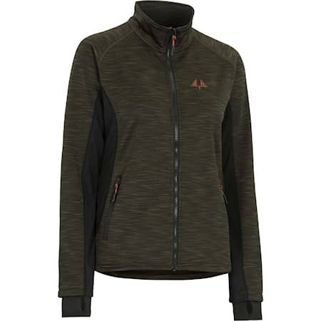 Swedteam Ultra Women Sweater Full-zip Hunting Green