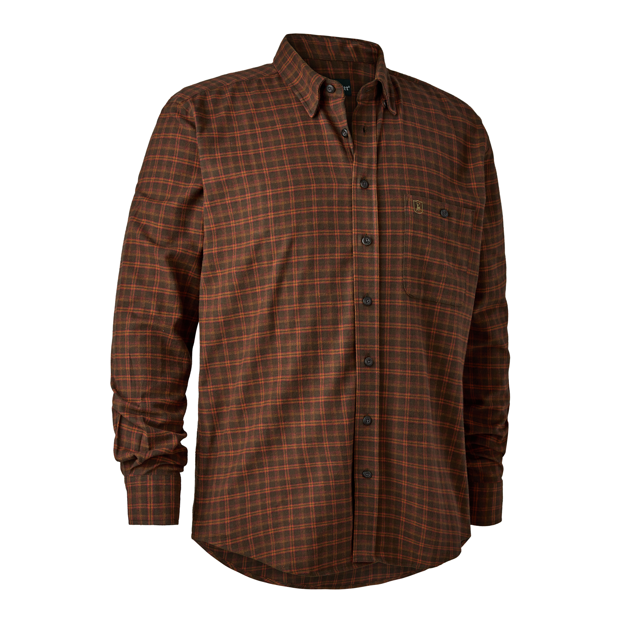 Deerhunter Victor skjorta Herr Brown Check 47/48