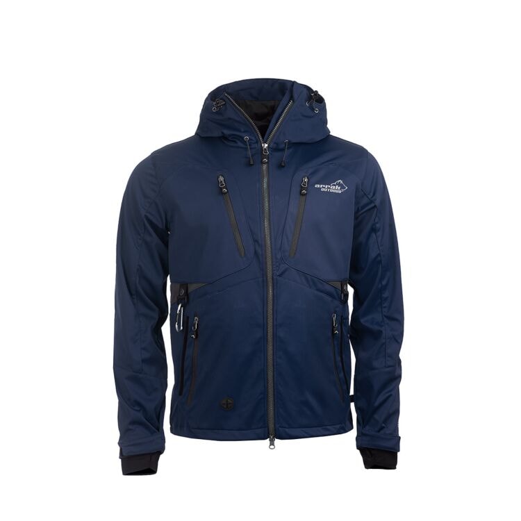 Arrak Akka Softshell Jacket Men Navy Blue