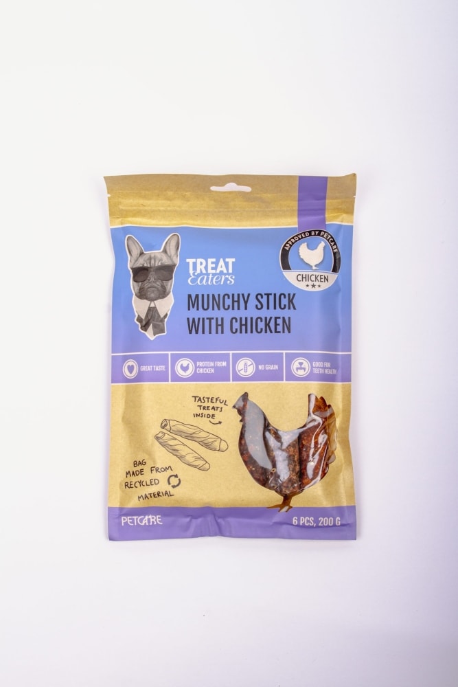 Petcare Munch Kyckling Rulle, 6-pack -