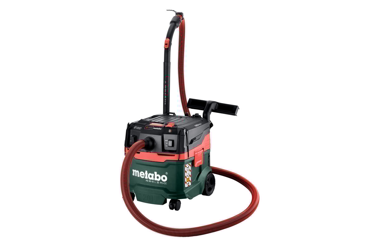 Metabo Grovdammsugare AS 36-18 L 20 PC-CC utan batteri & laddare