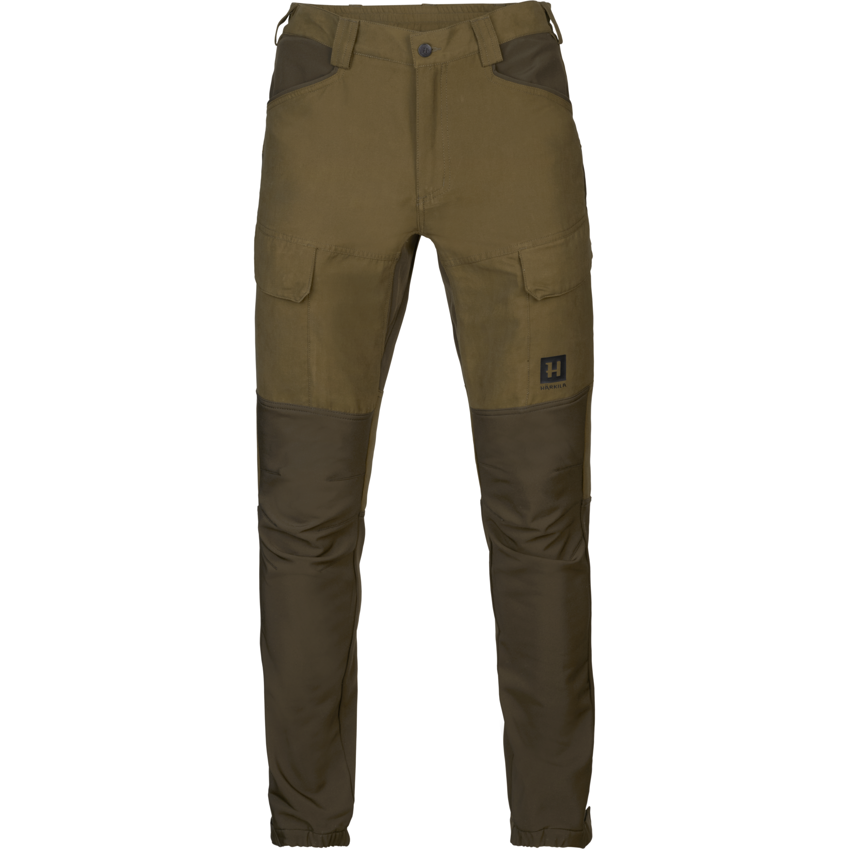 Härkila Skandinaviske Bukser Herre Dark olive/Willow green, 32" 54