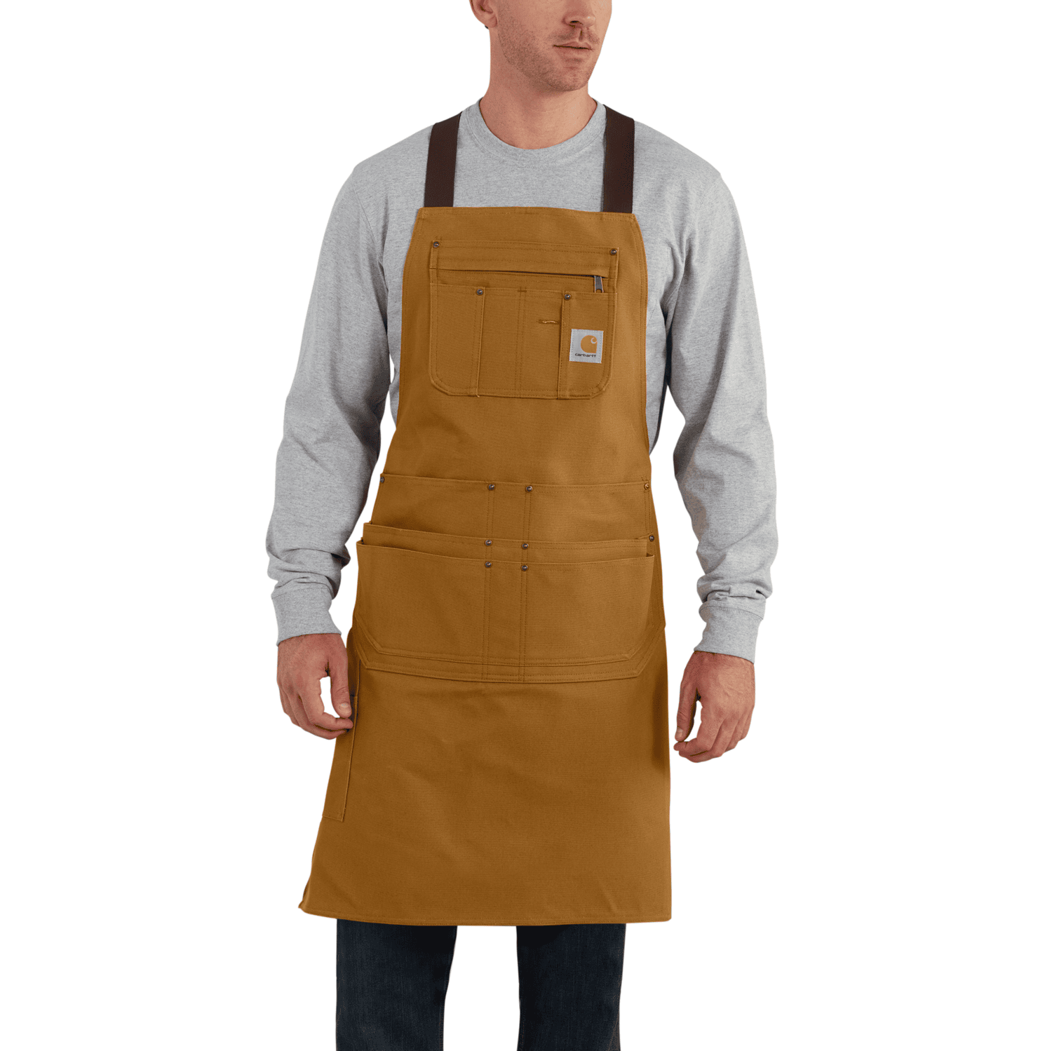 Carhartt Firm Duck Apron Men Carhartt® Brown