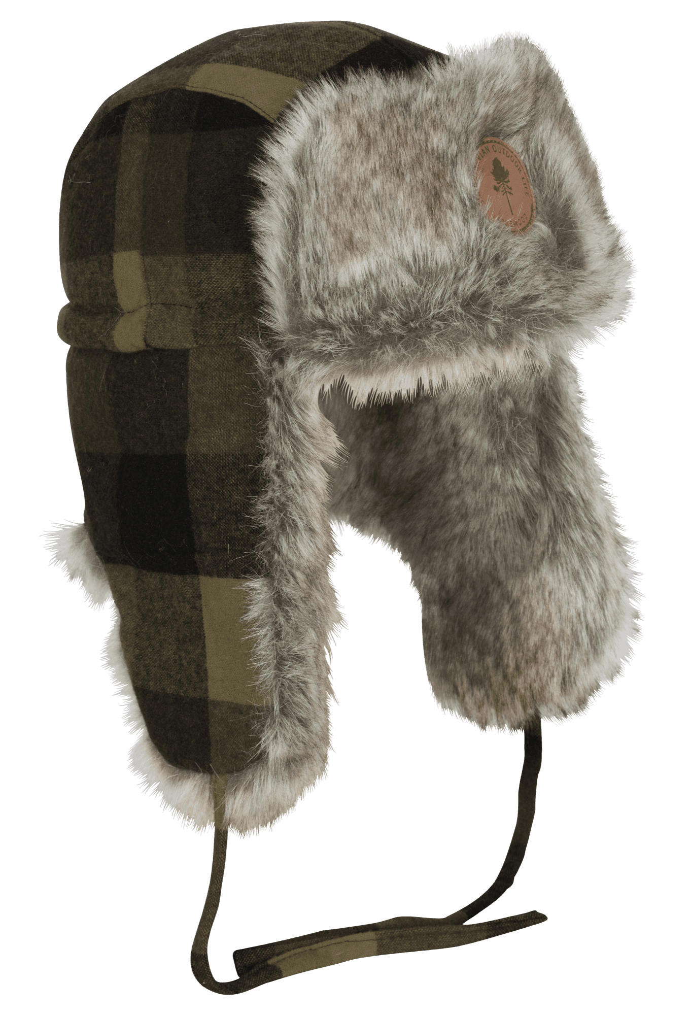 Pinewood Classic Checked fur Mössa Green/Black
