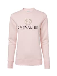 Chevalier Logo Sweatshirt Women Soft Pink